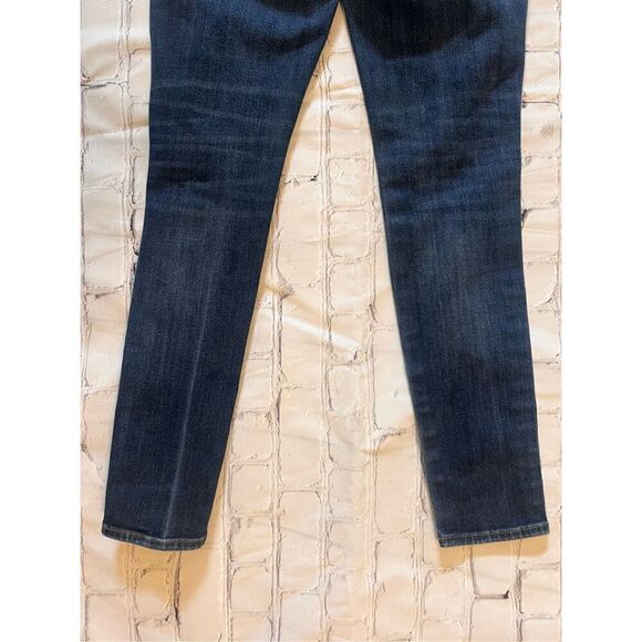 American Eagle Women's Size 2 Short Jegging Jeans Distressed AEO X4 Denim Skinny - Picture 8 of 8